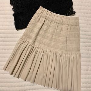 ZARA | Faux Leather Mini Skirt